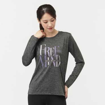 ドライグラフィックロングTシャツ