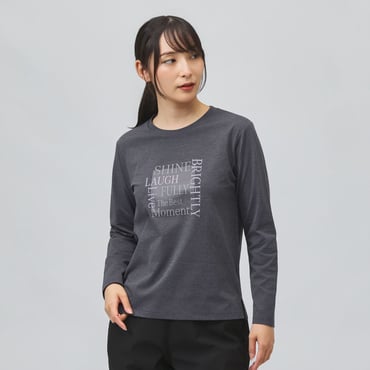 ドライグラフィックロングTシャツ