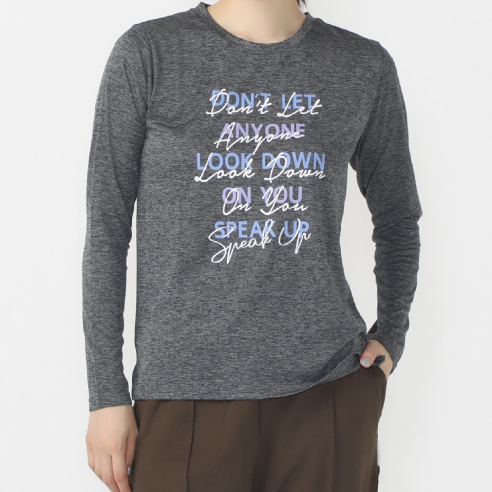 ドライグラフィックロングTシャツ