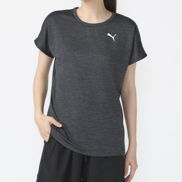 ACTIVE メッシュ ヘザー SS Tシャツ