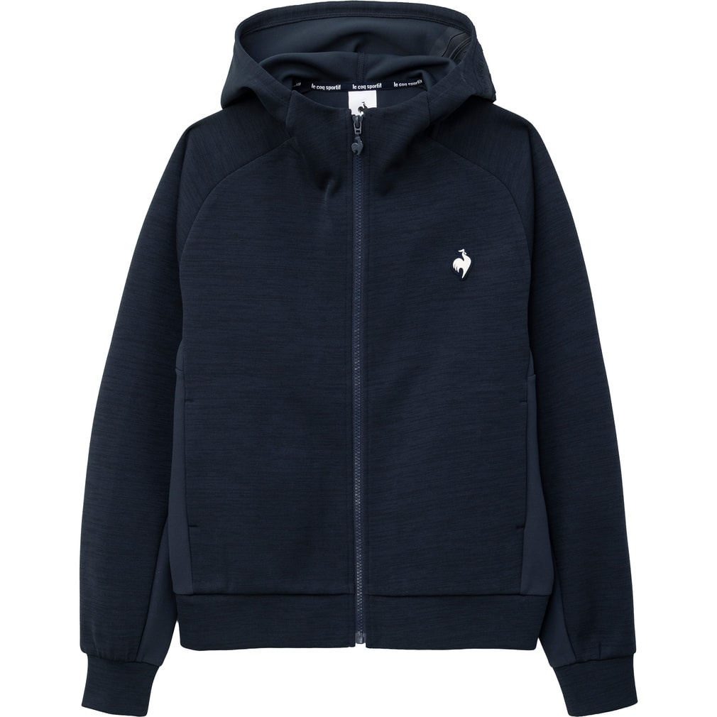 le coq sportif NANGA フード付きジャケット ルコック レディース ニットジャケット アクティブスウェット フード