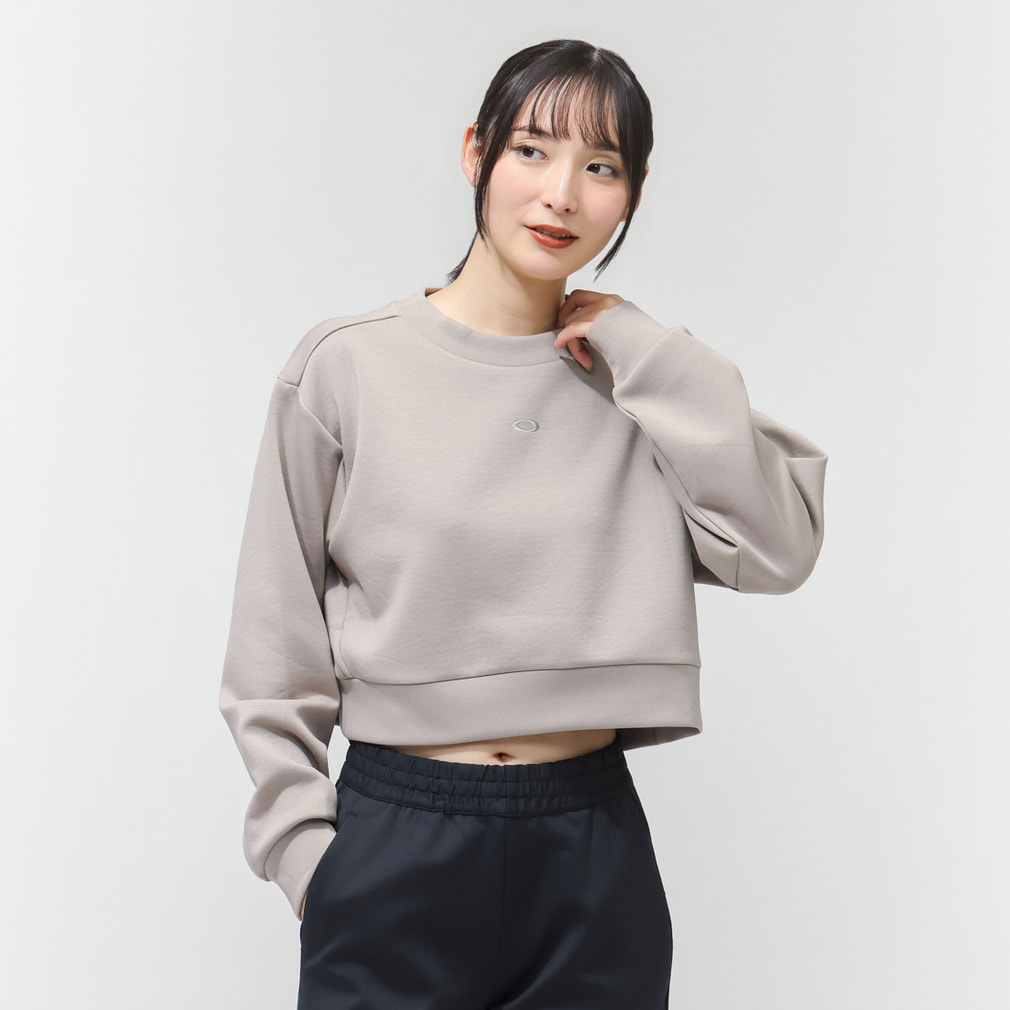 �I�[�N���[ ���f�B�[�X �j�b�g�W���P�b�g RADIANT PEACH FLEECE CROPPED 11.0 FOA500938 �X�|�[�c�E�F�A OAKLEY