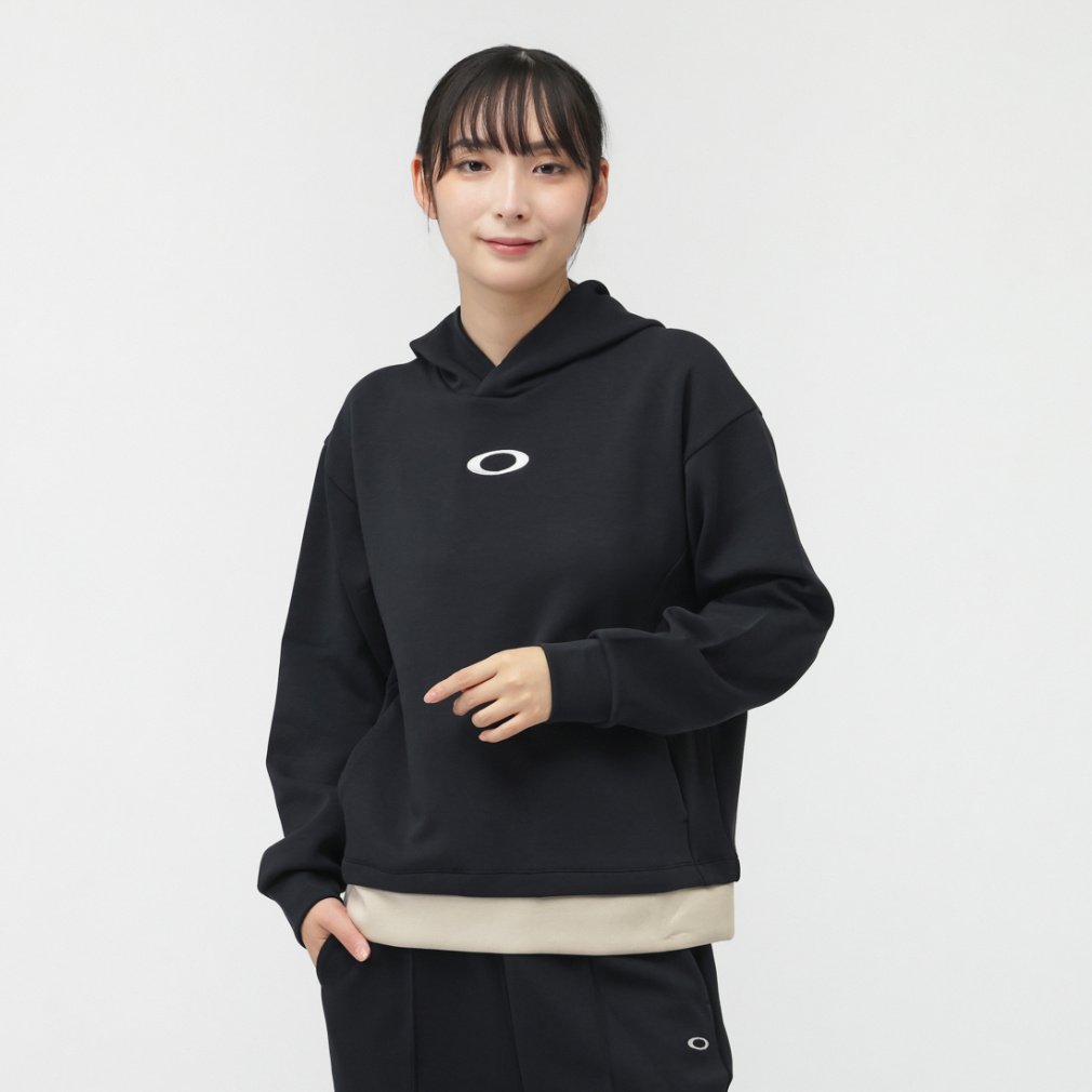 オークリー レディース ニットジャケット RADIANT PEACH FLEECE HOODIE