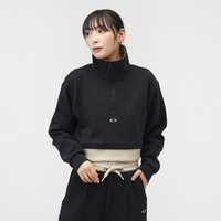 RADIANT PEACH FLEECE CROPED 10.0