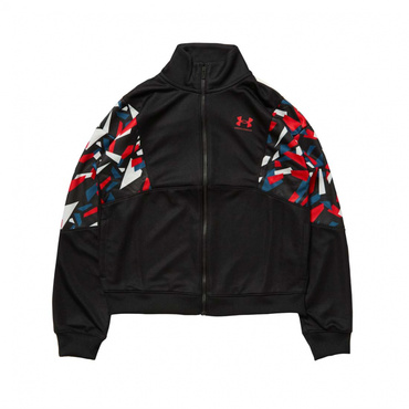 UAプリント ブロック トラックジャケット