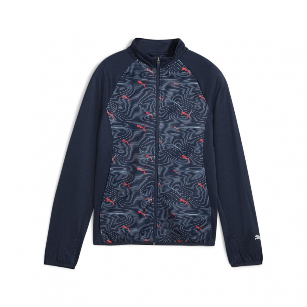 プーマ ジュニア キッズ 子供 長袖 ジャージ ジャケット ACTIVE SPORTS ポリ フルジップ フーデッドジャケット 681355 スポーツウェア PUMA 24ss_cl_pm