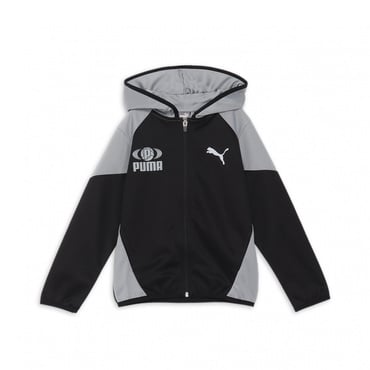 ACTIVE SPORTS ポリ フルジップフーデッドジャケット