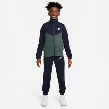 YTH NSW POLY フルジップ ハイブリッド トラックスーツ