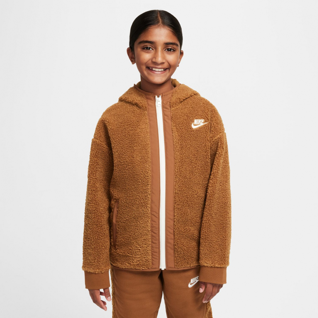 Nike ジップアップジャケット グレー/オレンジ o2989-2.jpg