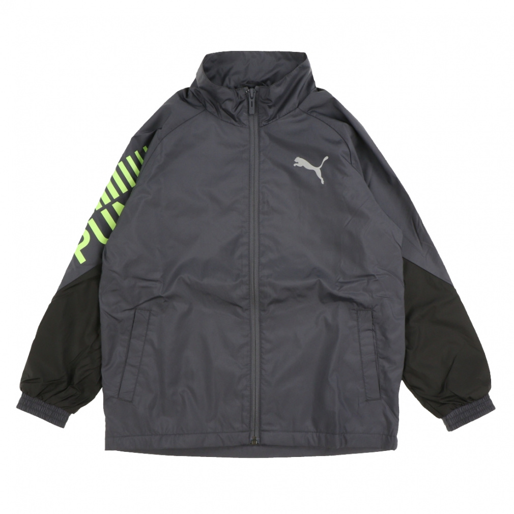 プーマ ジュニア キッズ 子供 ウインドジャケット ACTIVE SPORTS ウーブン ウラトリコット ジャケット 683616 スポーツウェア PUMA