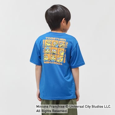 ミニオンズ KIDS スクエアパネルTシャツ
