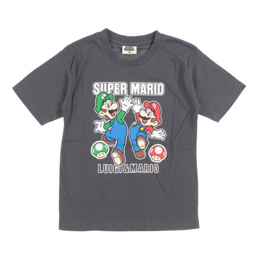 マリオ KIDS キノコワッペン Tシャツ
