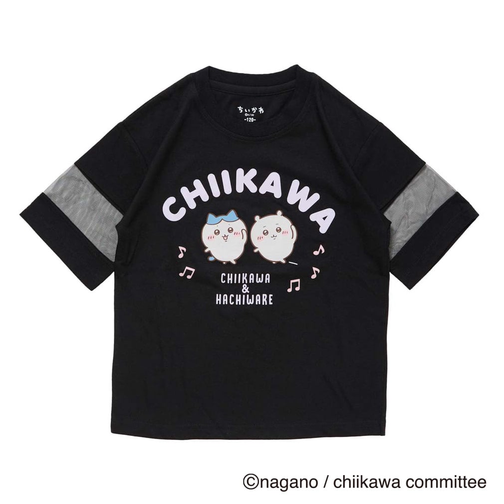 ファインプラス ジュニア キッズ 子供 半袖 シャツ アニメ ちいかわ