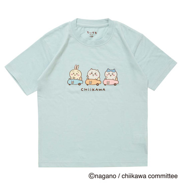 アニメ ちいかわ GIRLS カジュアルTシャツ