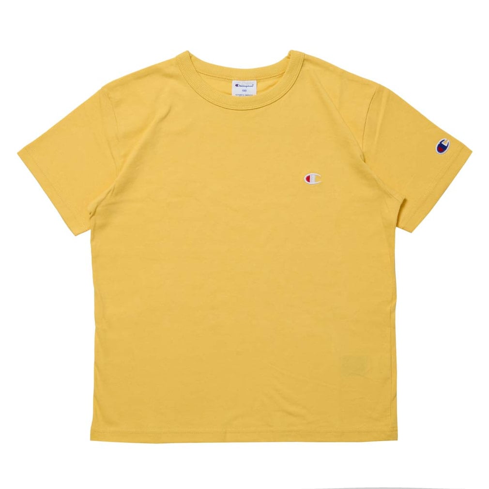 半袖Tシャツ SHORT SLEEVE T-SHIRT(マスタード-100cm)