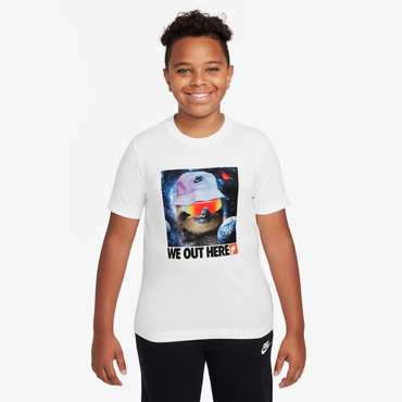 YTH NSW TD SLOTH S/S Tシャツ(ホワイト-130cm)