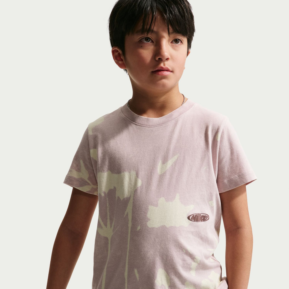 YTH NSW フローラル プリント S/S Tシャツ(ベビーピンク-130cm)