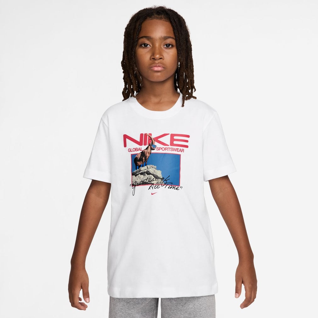 ナイキ ジュニア キッズ 子供 半袖 シャツ YTH NSW フォト ゴート S