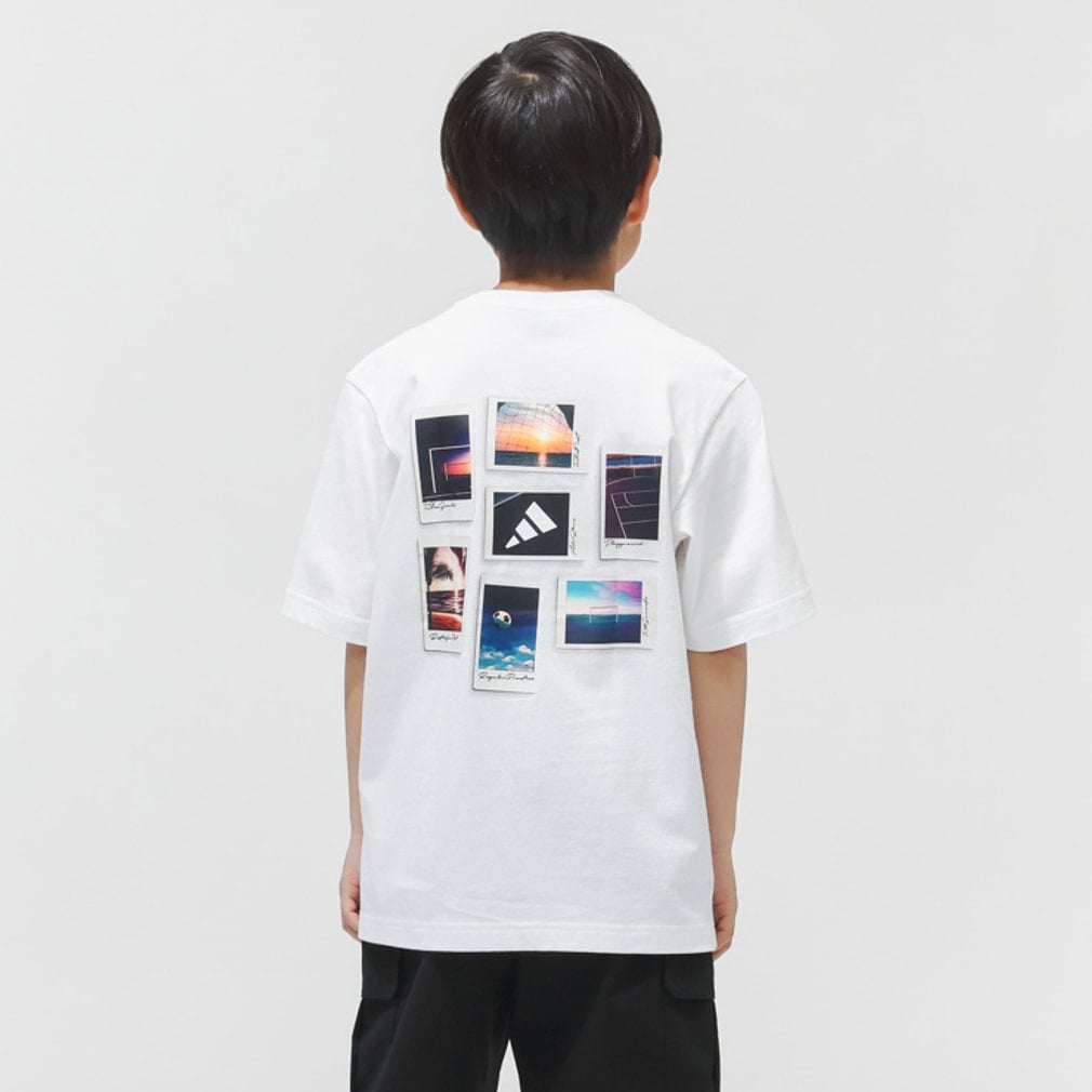 フォトグラフィック サマー Tシャツ(ホワイト-120cm)