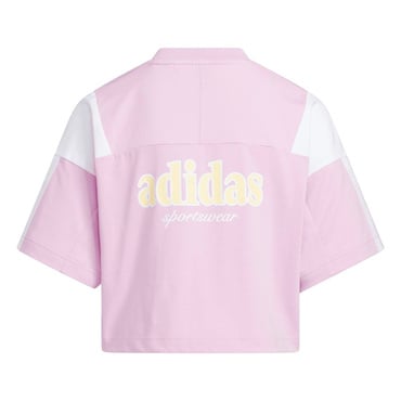 ガールズ カラーブロック オーバーサイズ 半袖Tシャツ