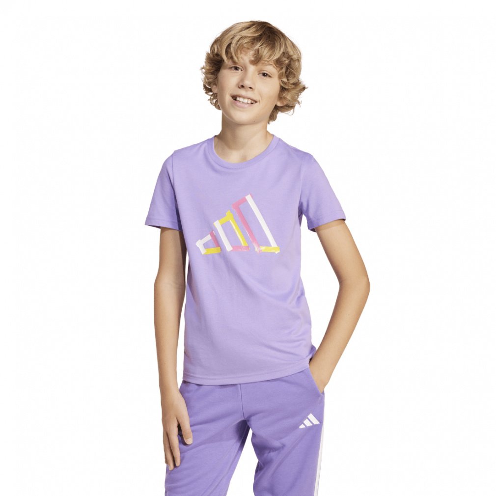 アディダス ジュニア キッズ 子供 半袖 Tシャツ テックロゴ