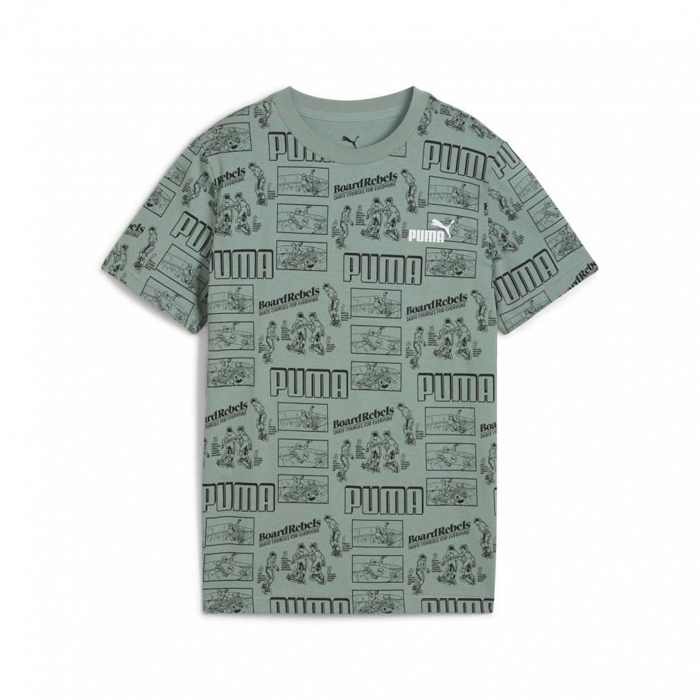 プーマ ジュニア キッズ 子供 半袖 Tシャツ MID90S AOP Tシャツ B 687845 スポーツウェア PUMA