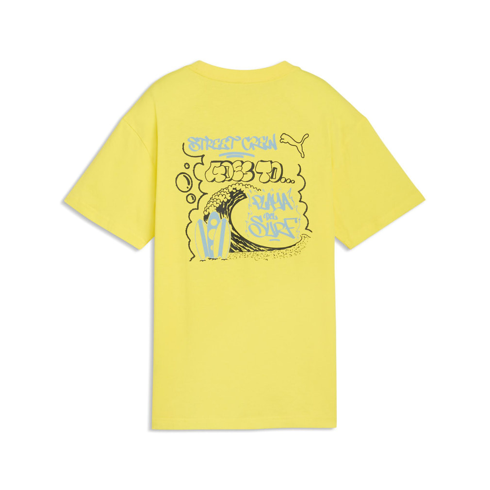 MID90S リラックスド バック グラフィック Tシャツ B(オレンジ-130cm)