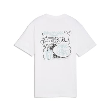MID90S リラックスド バック グラフィック Tシャツ B