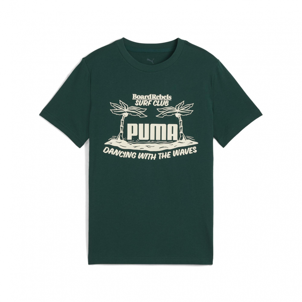 プーマ ジュニア キッズ 子供 半袖 Tシャツ MID90S グラフィック Tシャツ III B 687829 スポーツウェア PUMA