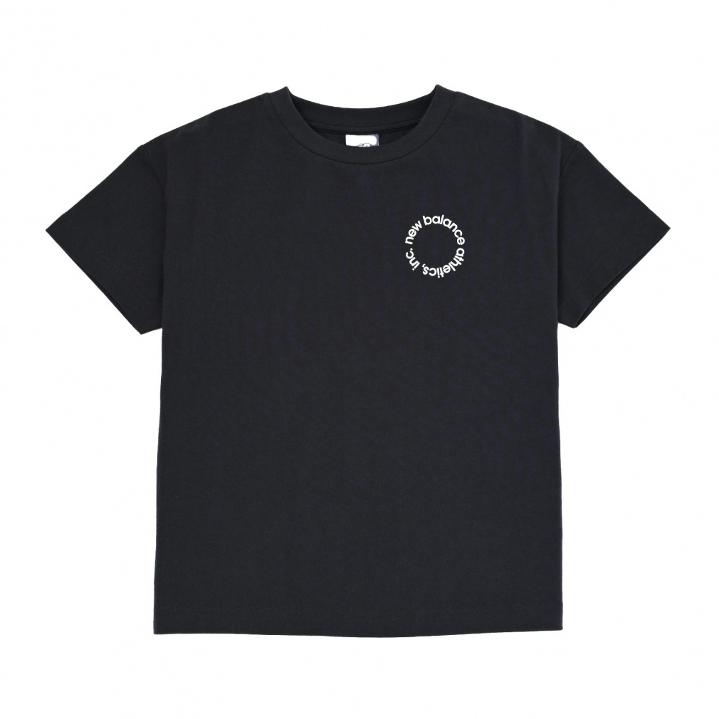 ショートスリーブTシャツ NB DRY グラフィック(ブラック-130cm)