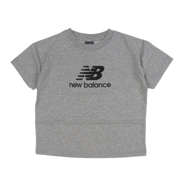 ショートスリーブTシャツ NB DRY スタックドロゴ(ミデアムグレー-130cm)