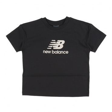 ショートスリーブTシャツ NB DRY スタックドロゴ(ブラック-130cm)