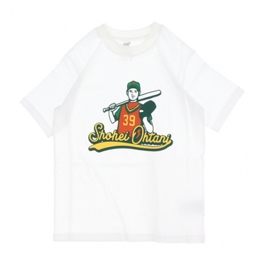 大谷翔平 メモリーズ ジュニアショートスリーブTシャツ39boy(ホワイト-120cm)