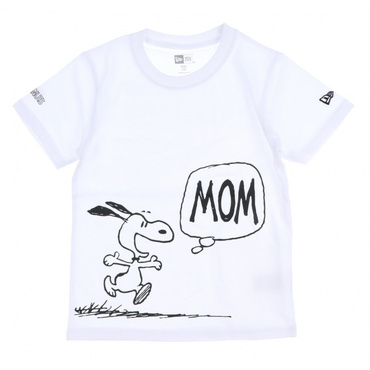 YTH SS CT TEE PEANUTS WHI