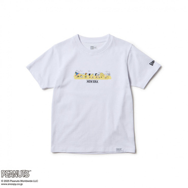 YTH SS CT TEE PEANUTS BEACH