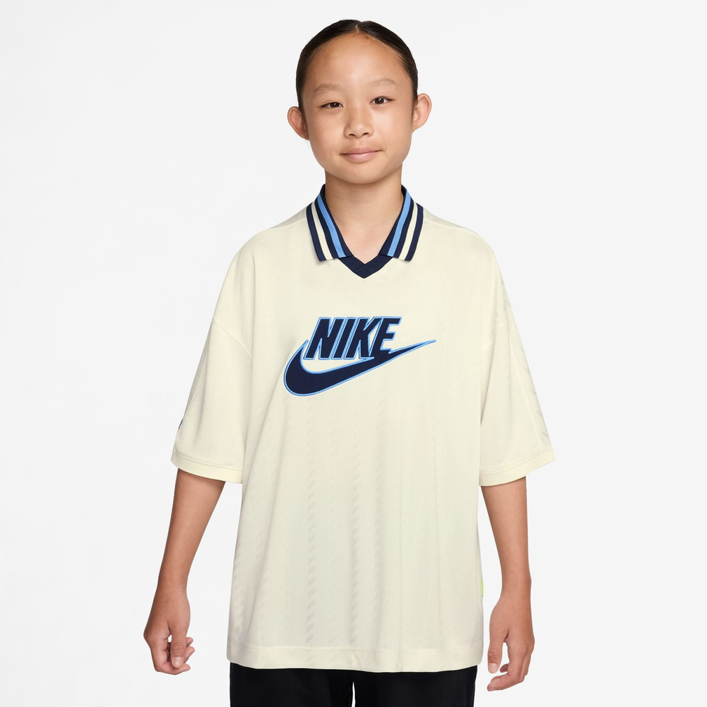 ナイキ ジュニア キッズ 子供 半袖 ポロシャツ YTH NSW CLN JERSEY S/S