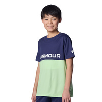 UAテック カラーブロック Tシャツ＆ショーツセット
