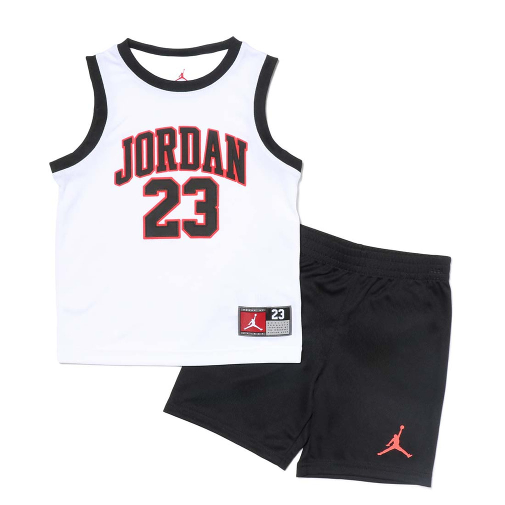 JDN JORDAN 23 JERSEY SET(ホワイト-105cm)