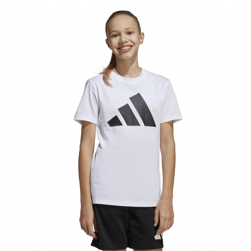 エッセンシャルズ Tシャツ セットアップ キッズ(ホワイト×ブラック-130cm)