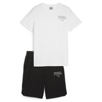 プーマ ジュニア キッズ 子供 Tシャツ ハーフパンツセット PUMA SQUAD