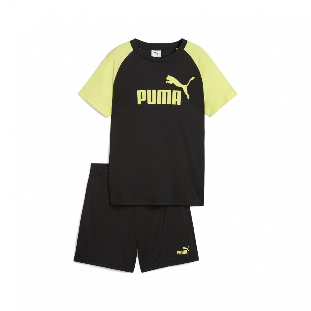 ESS NO.1 ロゴ ポリ Tシャツ AND ショーツ セット B