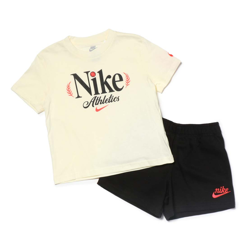 NKN TENNIS JERSEY FT SHORT SET(クリーム-90cm)