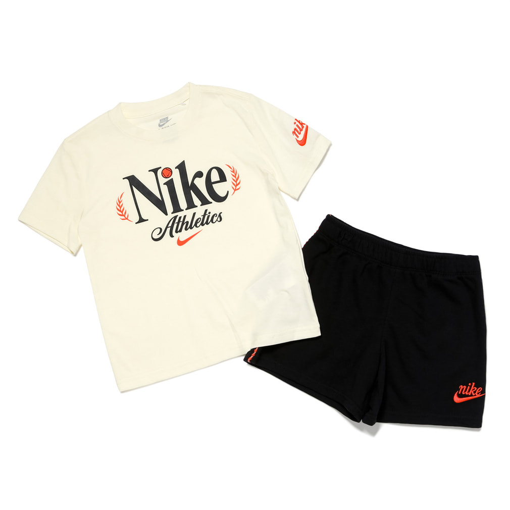 NKN TENNIS JERSEY FT SHORT SET(クリーム-105cm)