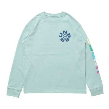 UAヘビーウエイト コットン グラフィック ロングスリーブ Tシャツ