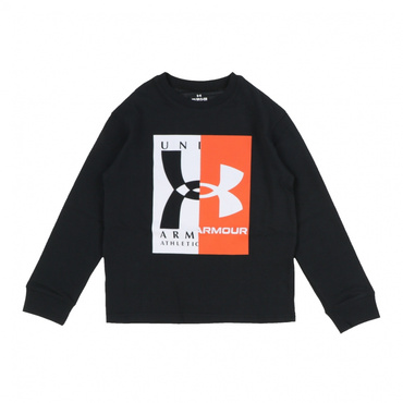 UAヘビーウエイト コットン グラフィック ロングスリーブ Tシャツ