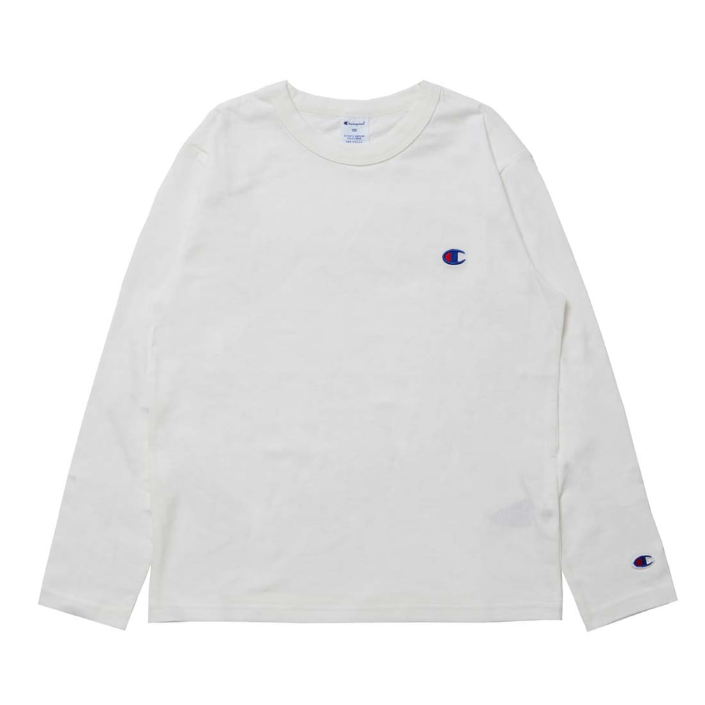 長袖Tシャツ LONG SLEEVE T-SHIRT(ホワイト-130cm)