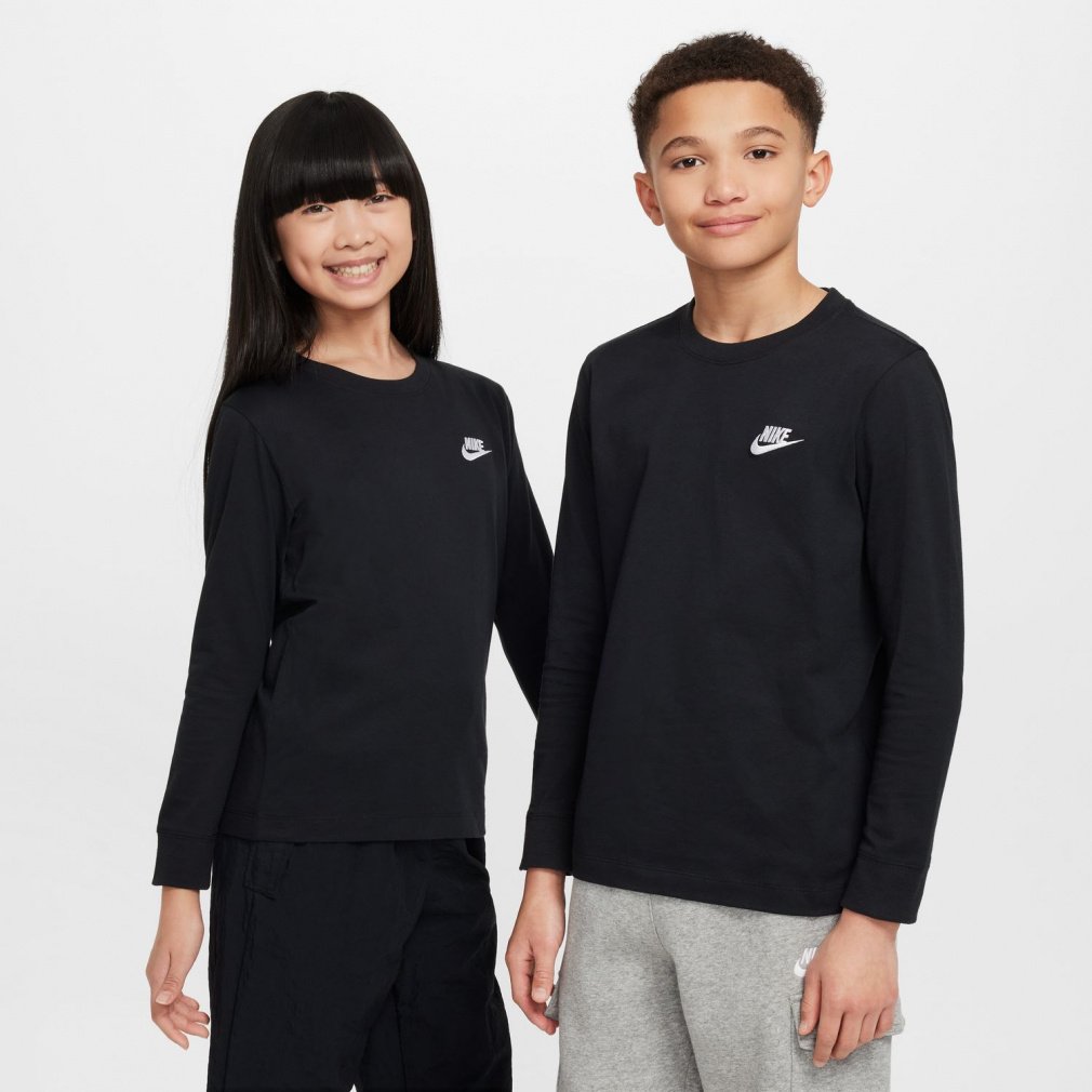 ナイキ ジュニア キッズ 子供 長袖 Tシャツ YTH NSW EMB FUTURA LBR L