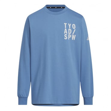 キッズ ブランド ラブ ルーズフィット シングルジャージー 長袖 Tシャツ
