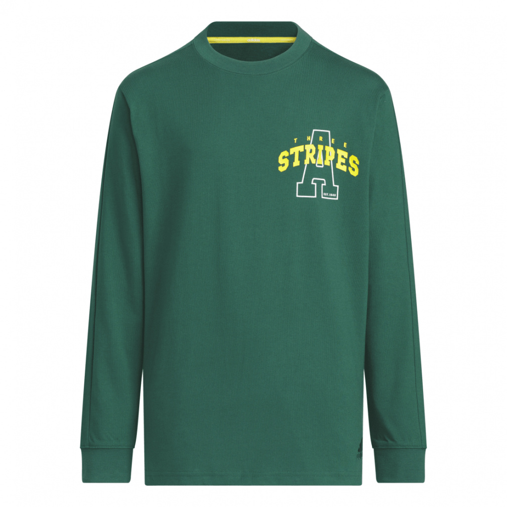 アディダス ジュニア キッズ 子供 長袖 Tシャツ カレッジパック ルーズフィット シングルジャージー 長袖Tシャツ KPX89 JP4903 JP4902 JP4904 adidas