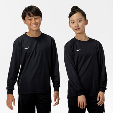 ナビドライTシャツ 長袖・丸首・ジュニア